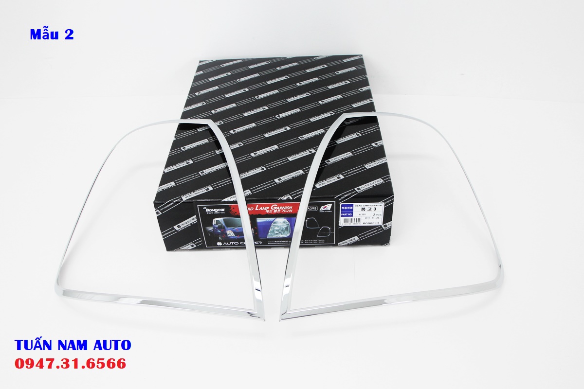 ỐP VIỀN ĐÈN PHA K200/K250/ K150/ Bonggo III KIA