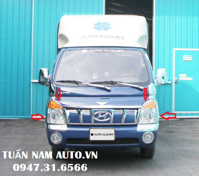 ỐP VIỀN ĐÈN PHA XE TẢI HYUNDAI PORTER, H150, H100
