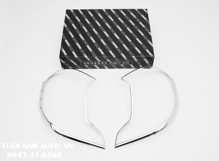 Ốp Viền Đèn Sau Morning | Ốp Mạ Xi Crôm Đèn Lùi Morning 2021 2022 2023 ( Hàng Hàn Quốc Cao Cấp)