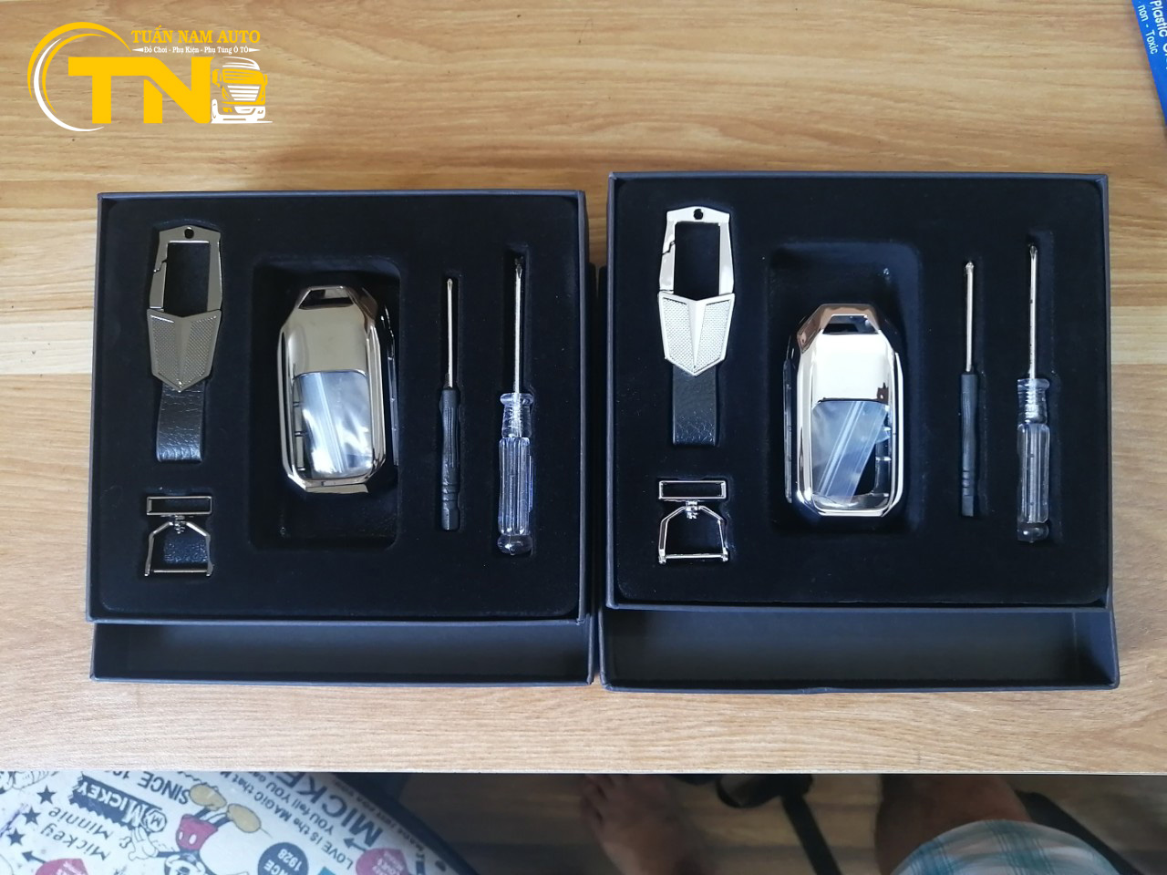 ỐP BỌC KHÓA HONDA CRV - HRV - CIVIC - CITY HỢP KIM SÁNG BÓNG