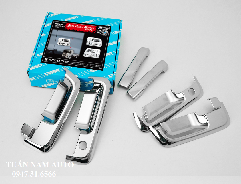 ỐP TAY NẮM MỞ CỬA CRÔM XE TẢI MIGHTY EX8, MIGHTY EX6