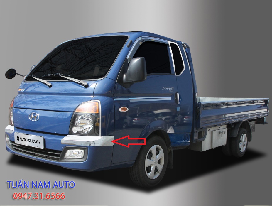 ỐP BA ĐỜ XỐC, ỐP GÒ MÁ DƯỚI HYUNDAI H150, H100, PORTER