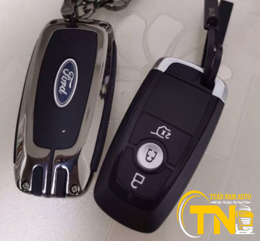 Ốp Bọc Chìa Khóa FORD Everest, Eco Sport, Ranger Hợp Kim