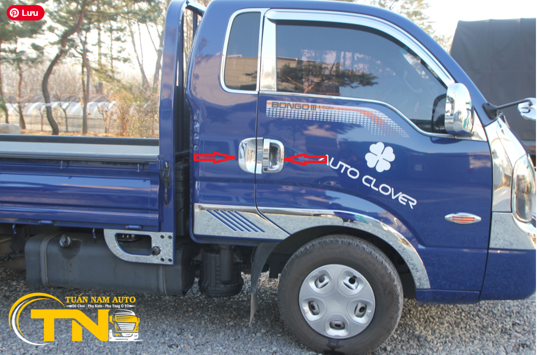 ỐP TAY MỞ CỬA CÓ ỐP HÕM XE TẢI KIA K250 K200 BONGGO 3