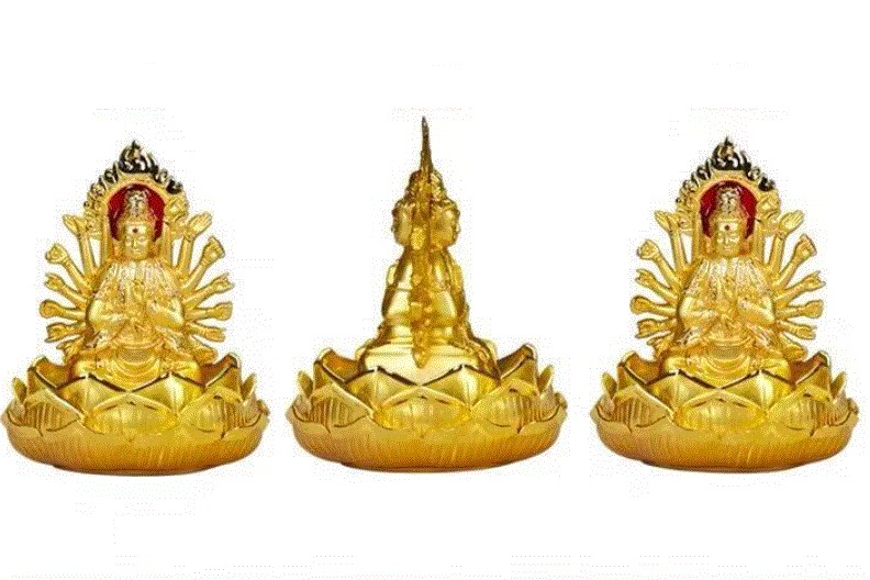 Tượng Phật Bà Quan Âm Để Taplo Xe Tải, Bàn Làm Việc