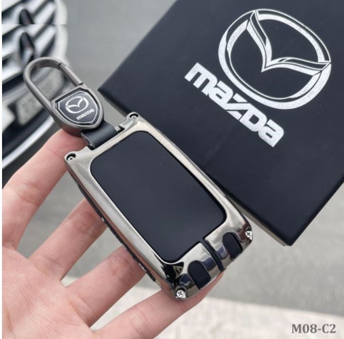 Bọc ốp khóa Mazda CX8 CX3 CX30 MAZDA 3 Đời Mới Chìa Vuông