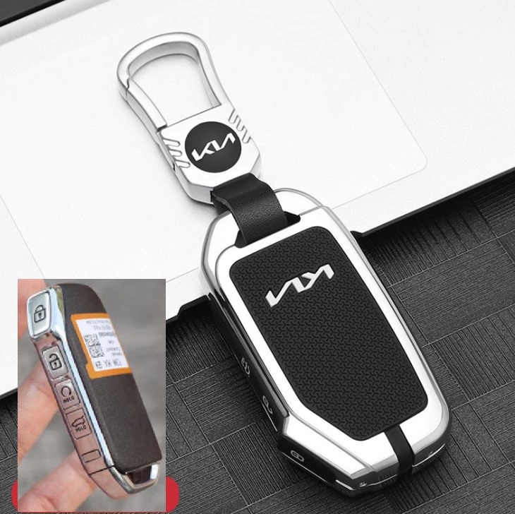 Ốp Bọc Chìa Khóa KIA K3, K5, Sportage, Sorento, Cerato Hợp Kim Sắc Màu