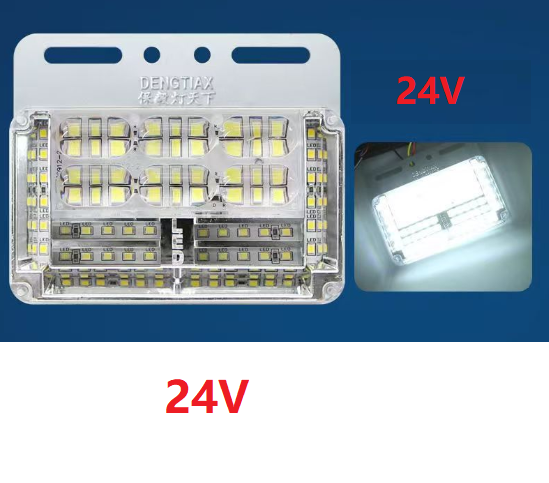 Đèn Led Hông Sườn Xe Tải Mẫu Siêu Sáng, Chống Nước, Chống Va Đập 12V-24V