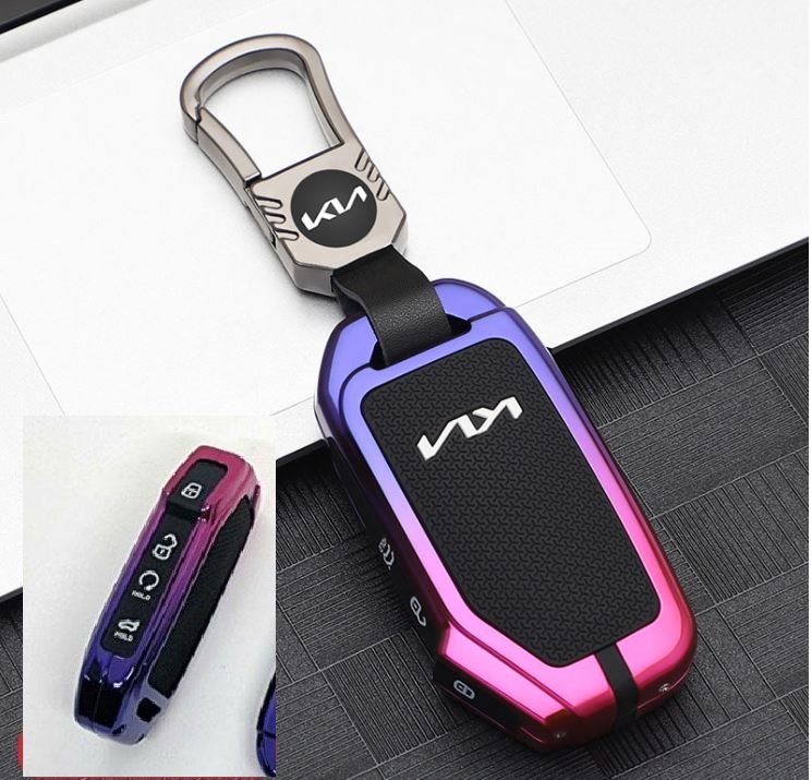 Ốp Bọc Chìa Khóa KIA K3, K5, Sportage, Sorento, Cerato Hợp Kim Sắc Màu