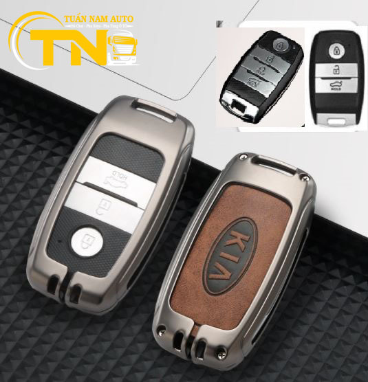 Bọc ốp khóa KIA Sonet 2024, Seltos, Soluto 2024 Loại 4 nút và 3 nút Smarkey Mẫu Mới Nhất 2022