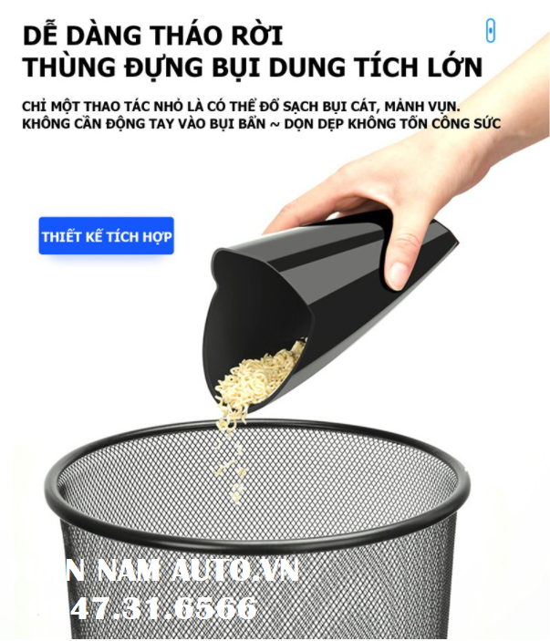 MÁY HÚT BỤI CẦM TAY Ô TÔ XE HƠI MẪU 2