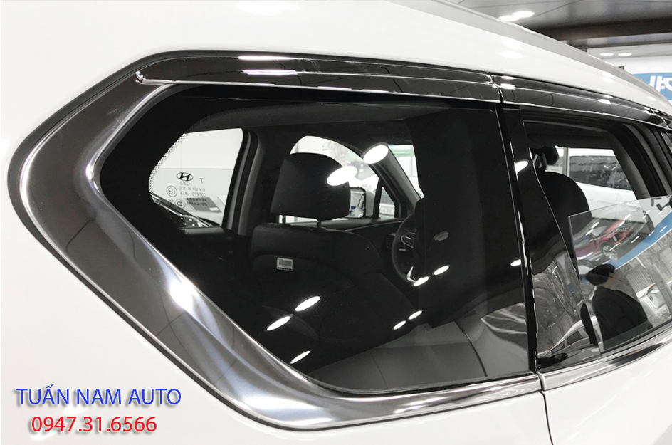 VÈ CHẮN MƯA MẠ CRÔM HYUNDAI SANTAFE 2021 2020 2019 2018