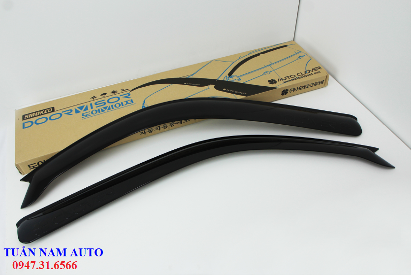 Vè Mưa Nhựa Đen Xe Tải Kia K200/ K250 /Bonggo 3