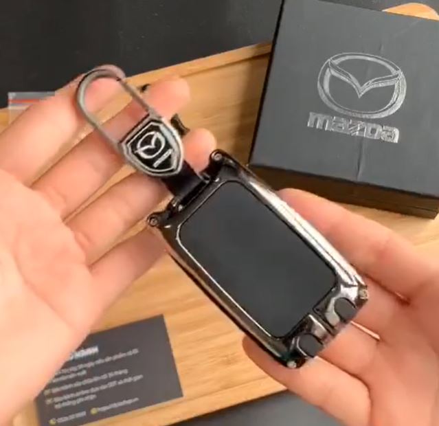 Bọc ốp khóa Mazda CX8 CX3 CX30 MAZDA 3 Đời Mới Chìa Vuông