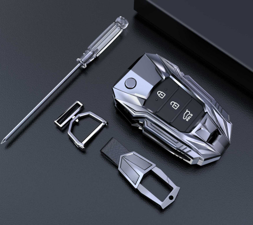 ỐP KHÓA cho xe SELTOS, CERATO, K3, OPTIMA, SOLUTO, MORNING IRON MEN HỢP KIM CAO CẤP