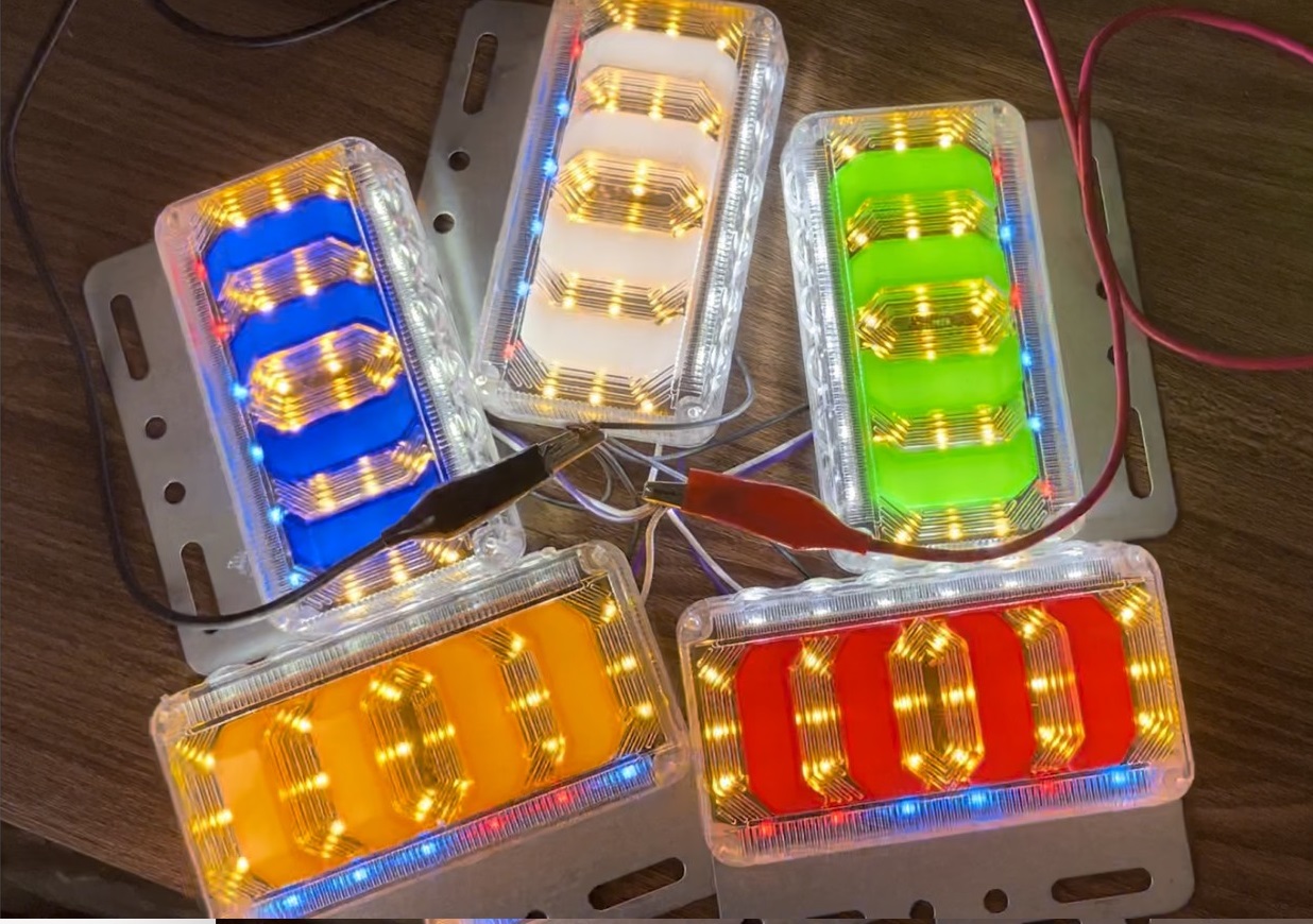 Đèn Led Hông Sườn Xe Tải Ben Đầu Kéo 12V & 24V