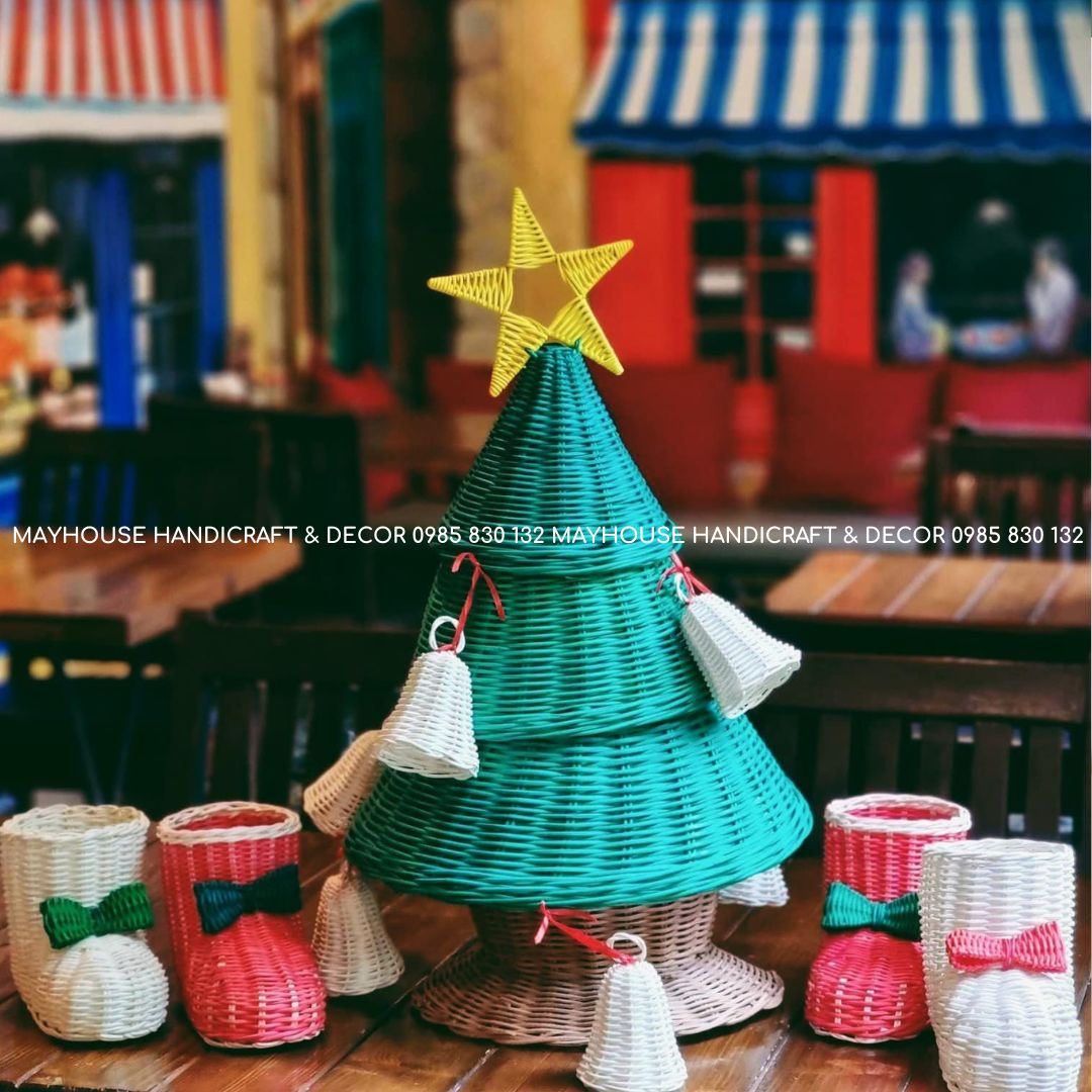 Cây thông mây Decor Giáng Sinh Christmas