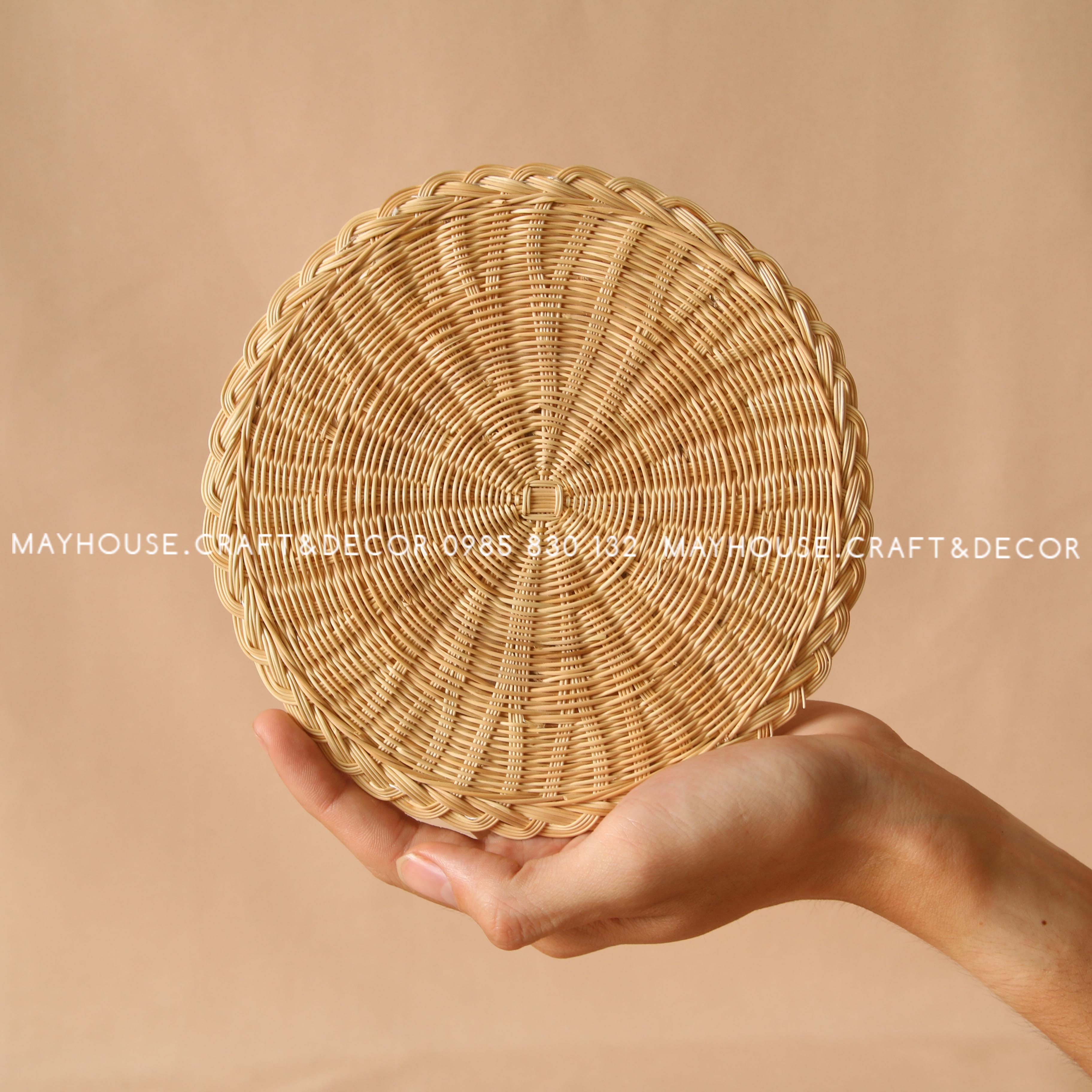 Đế mây lót vải