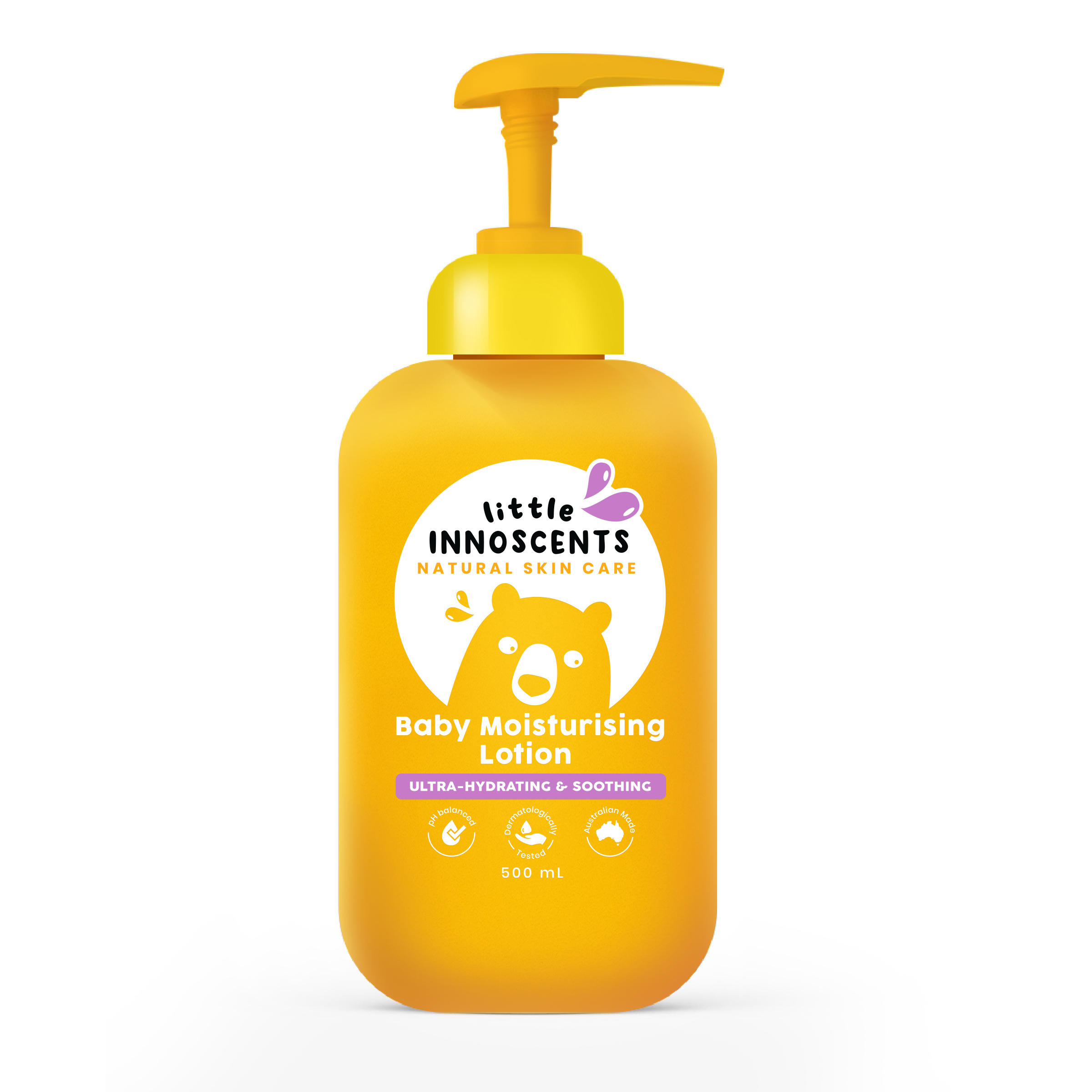 Kem Dưỡng Ẩm Cho Bé Dịu Nhẹ & An Toàn & Lành Tính - Little Innoscents Baby Moisturising Lotion 500ml