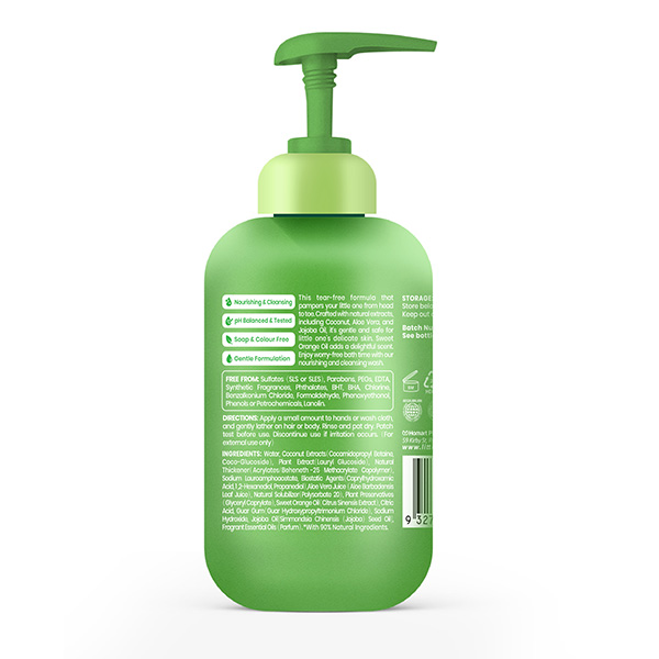 Sữa Tắm & Gội Thảo Dược Cho Bé An Toàn Và Lành Tính - Little Innocents Baby Hair & Body Wash 500ml