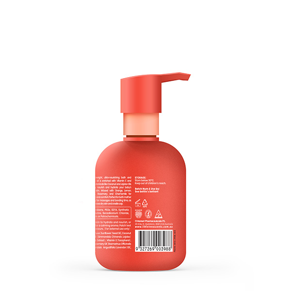 Dầu Tắm Và Massage Cho Bé Sơ Sinh Dịu Nhẹ & Lành Tính - Little Innocents Baby Bath & Massage Oil 250ml