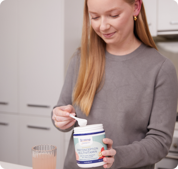 Vitamin Tổng Hợp Dành Cho Mẹ Trước Khi Thụ Thai - Biostime MamaBiotic Plus Advanced Preconception Multivitamin