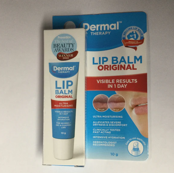 Son Dưỡng Môi Dermal Therapy Lipbalm 10g Giảm Khô Nứt Nẻ Môi