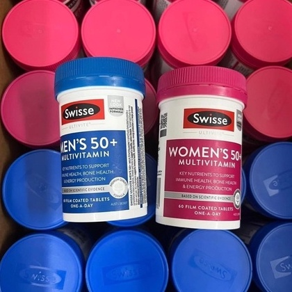 Viên uống vitamin tổng hợp cho phụ nữ 50 tuổi - Swisse Womens Multivitamin 50+ 60 Viên