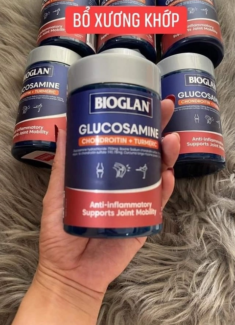 Viên Uống Giảm Đau Xương Khớp Bioglan Glucosamine Chondroitin + MSM 180 Table