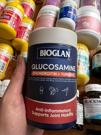 Viên Uống Giảm Đau Xương Khớp Bioglan Glucosamine Chondroitin + MSM 180 Table