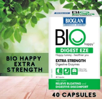 Viên uống giảm đầy bụng khó tiêu Bioglan Biohappy Digest Eze 40