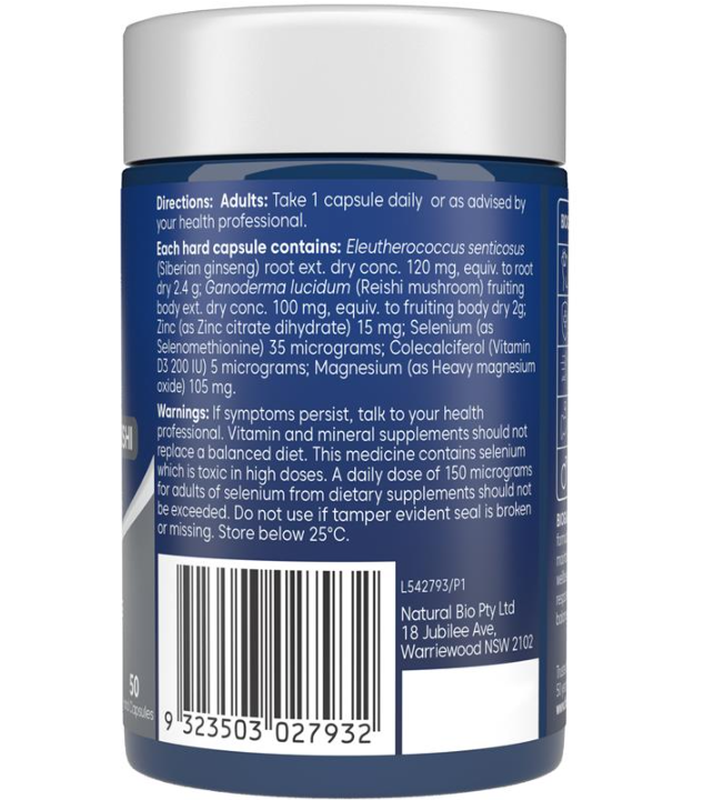 Bioglan Mens Daily Adapt 50 Capsules