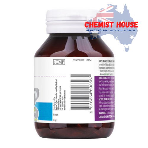 Healthy Care Kids DHA - Kẹo bổ sung DHA cho bé 60 viên