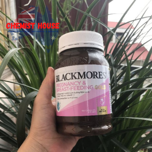 Blackmores Pregnancy and Breastfeeding Gold - Viên uống lợi sữa cho mẹ sau sinh 180 viên