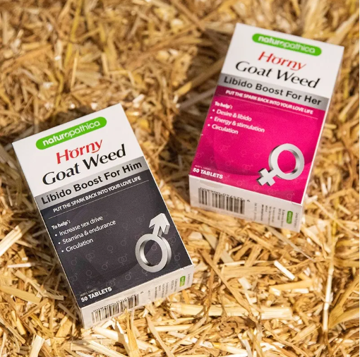 Horny Goat Weed For Him - Hỗ Trợ Sinh Lý Nam Hộp 50 Viên