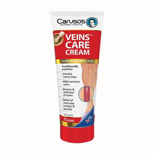 Kem bôi trị suy giãn tĩnh mạch Carusos Veins Care Cream 75g