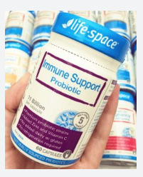 Viên Uống Men Vi Sinh Tăng Đề Kháng Life Space Immune Support Probiotic 60 Capsules