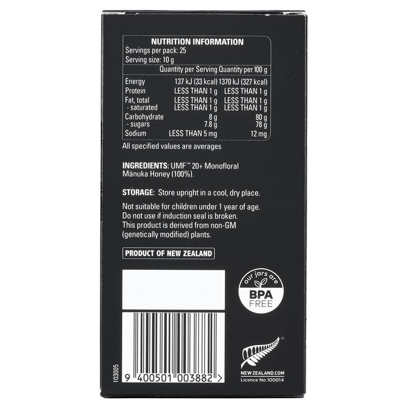 Mật ong - Comvita UMF 20+ Manuka Honey 250g (Not For Sale In WA)