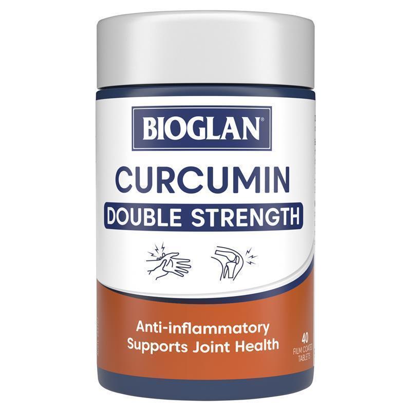 Viên uống nghệ liều gấp đôi Bioglan Curcumin Double Strength 1200mg 40 Tablets