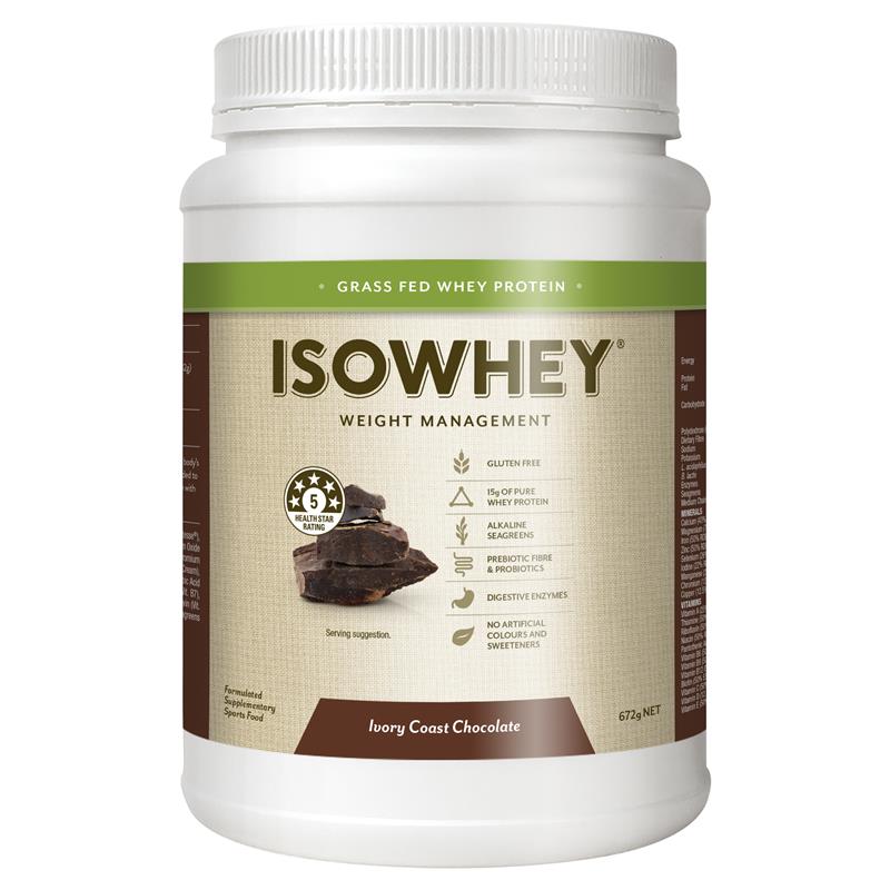Bột Whey Giảm Cân IsoWhey Complete Vị Vanilla, Chocolate, Banana Hỗ Trợ Tăng Cơ Giảm Mỡ 672g - IsoWhey Complete Vanilla, Chocolate, Banana 672g