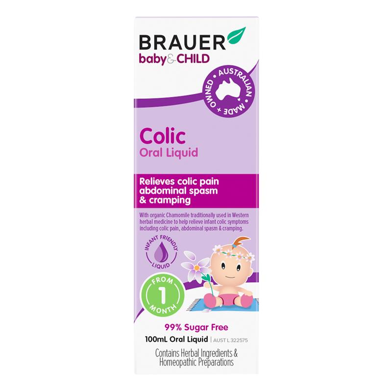 Siro Trị Đau Bụng Cho Trẻ Sơ Sinh Và Trẻ Nhỏ Brauer Baby & Child Colic Relief 100mL