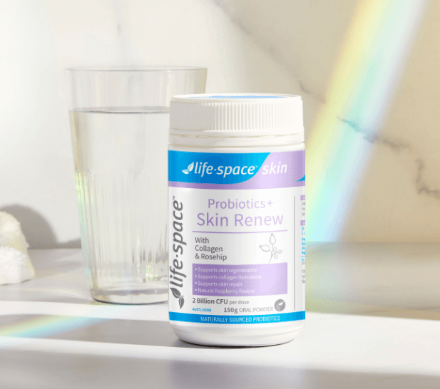 Bột uống tái tạo da Life Space Probiotic + Skin Renew 150g