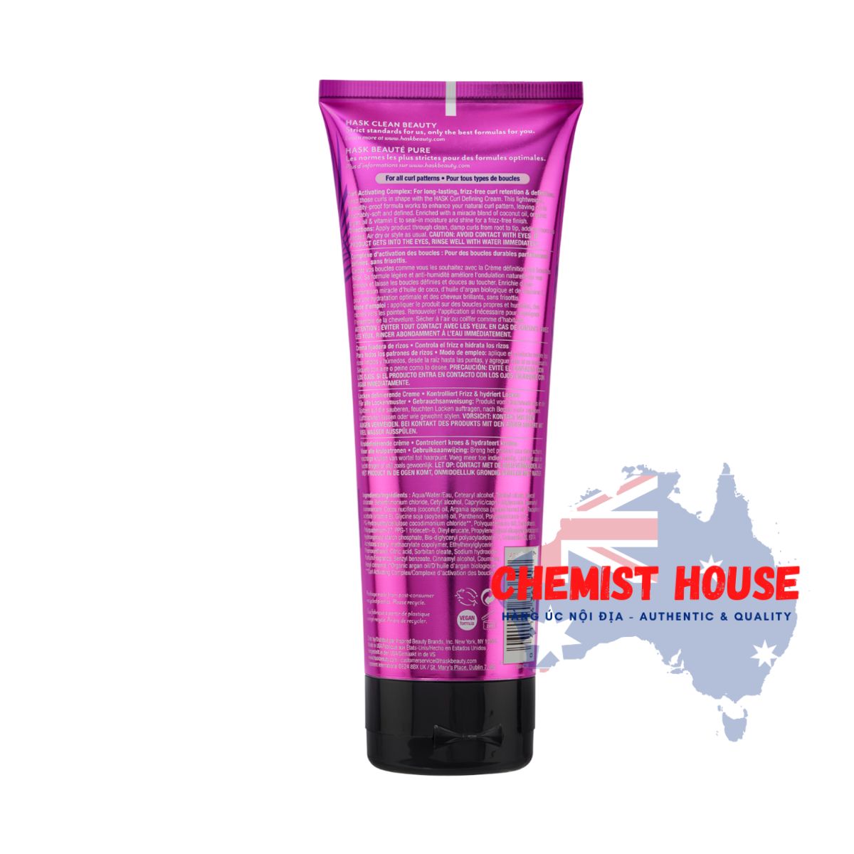 Kem định hình lọn tóc Hask Curl Care 198ml