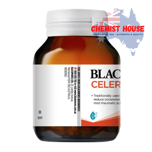 Blackmores Celery 3000 - Viên uống phòng ngừa bệnh gout 50 viên