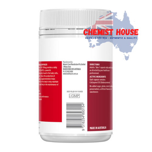 Healthy Care CoQ10 150mg - Thuốc bổ tim CoQ10 100 viên