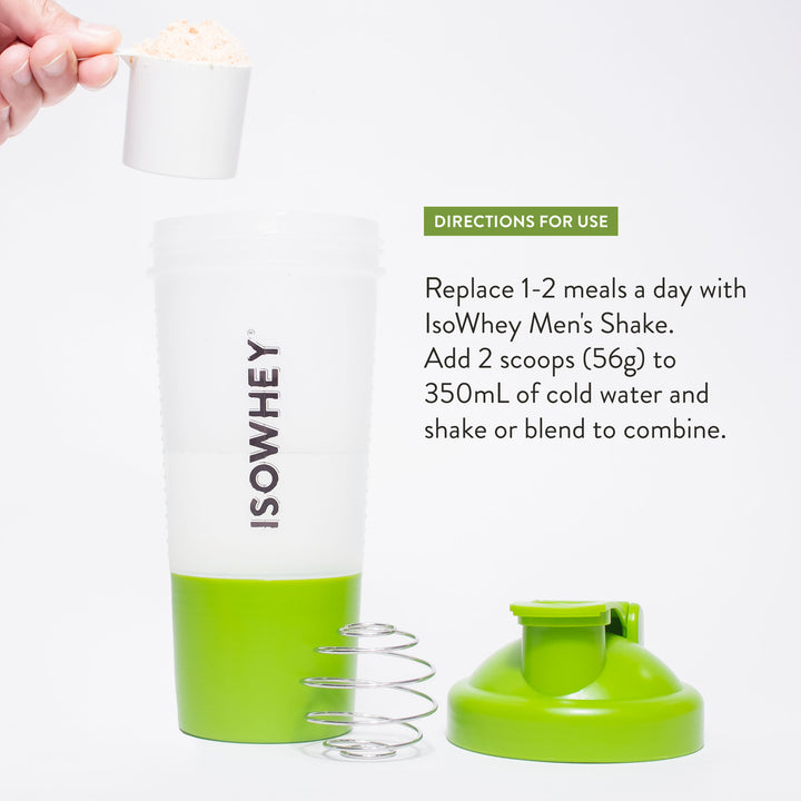 Sữa Lắc IsoWhey Cho Nam Vị Vanilla 840g - IsoWhey Shake for Men Vanilla 840g