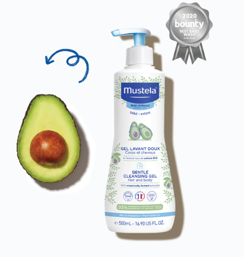 Gel Tắm Gội Cho Bé Mustela Gentle Cleansing Gel 500ml