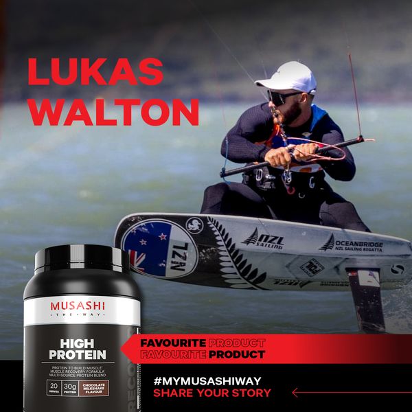 Bột Musashi High Protein Cao Musashi Phục Hồi Cơ & Tăng Cơ Vị Caramel Muối/Vanila/Chocolate - Musashi High Protein Salted Caramel/Vanila/Chocolate