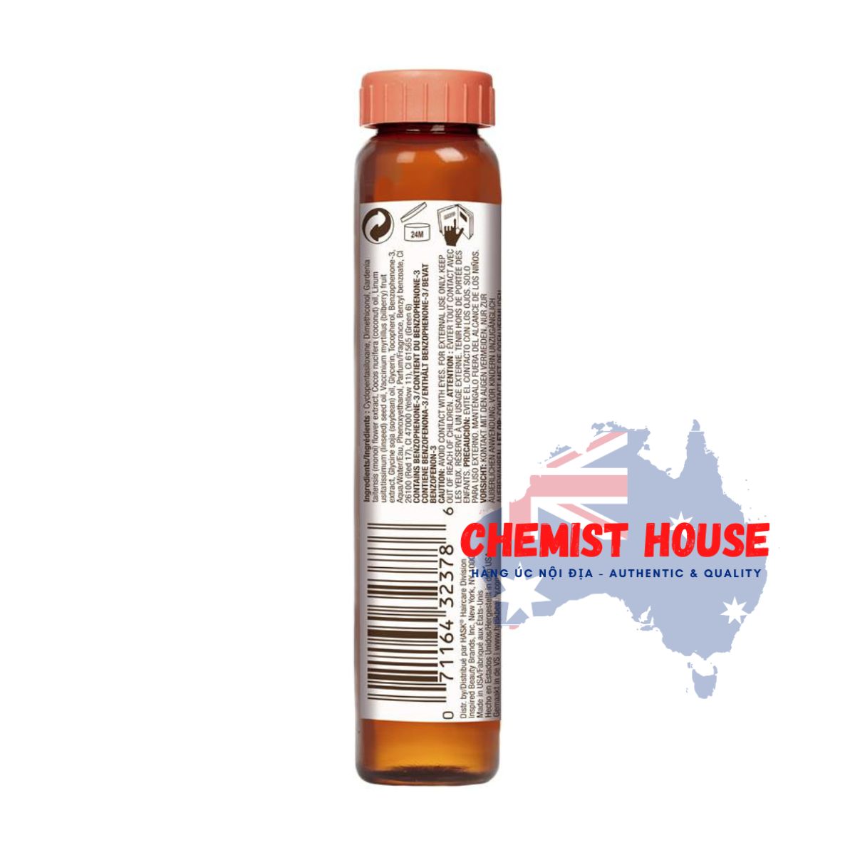 Tinh Dầu Dừa Dưỡng Ẩm & Siêu Bóng Mượt Hask Coconut Oil 18ml