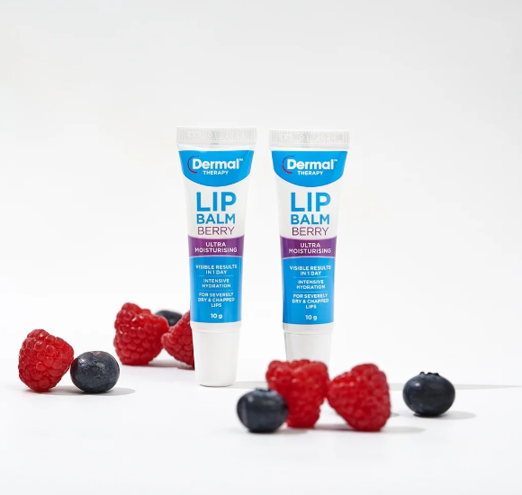 Son Dưỡng Môi Dermal Therapy Lip Balm Berry 10g